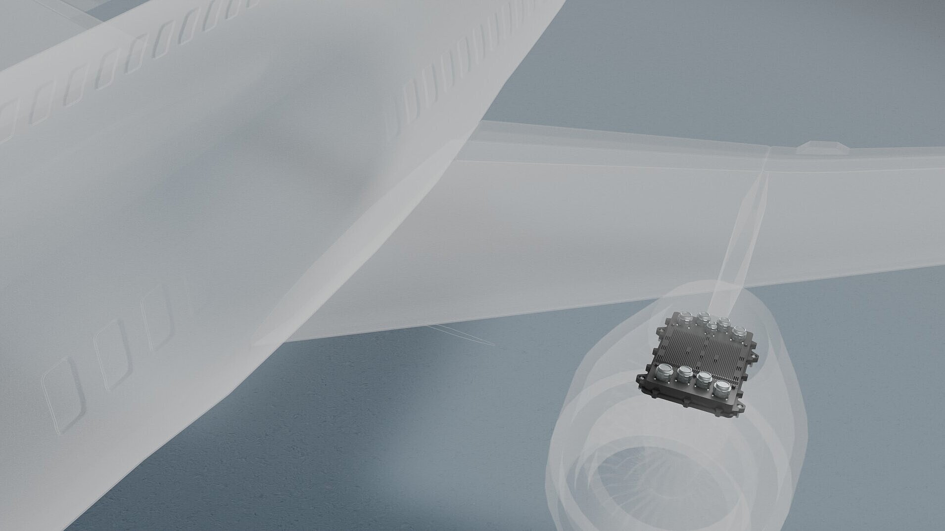 FADEC-Triebwerksregler von Silver Atena – Digitale Triebwerkssteuerung für moderne Luftfahrtantriebe.