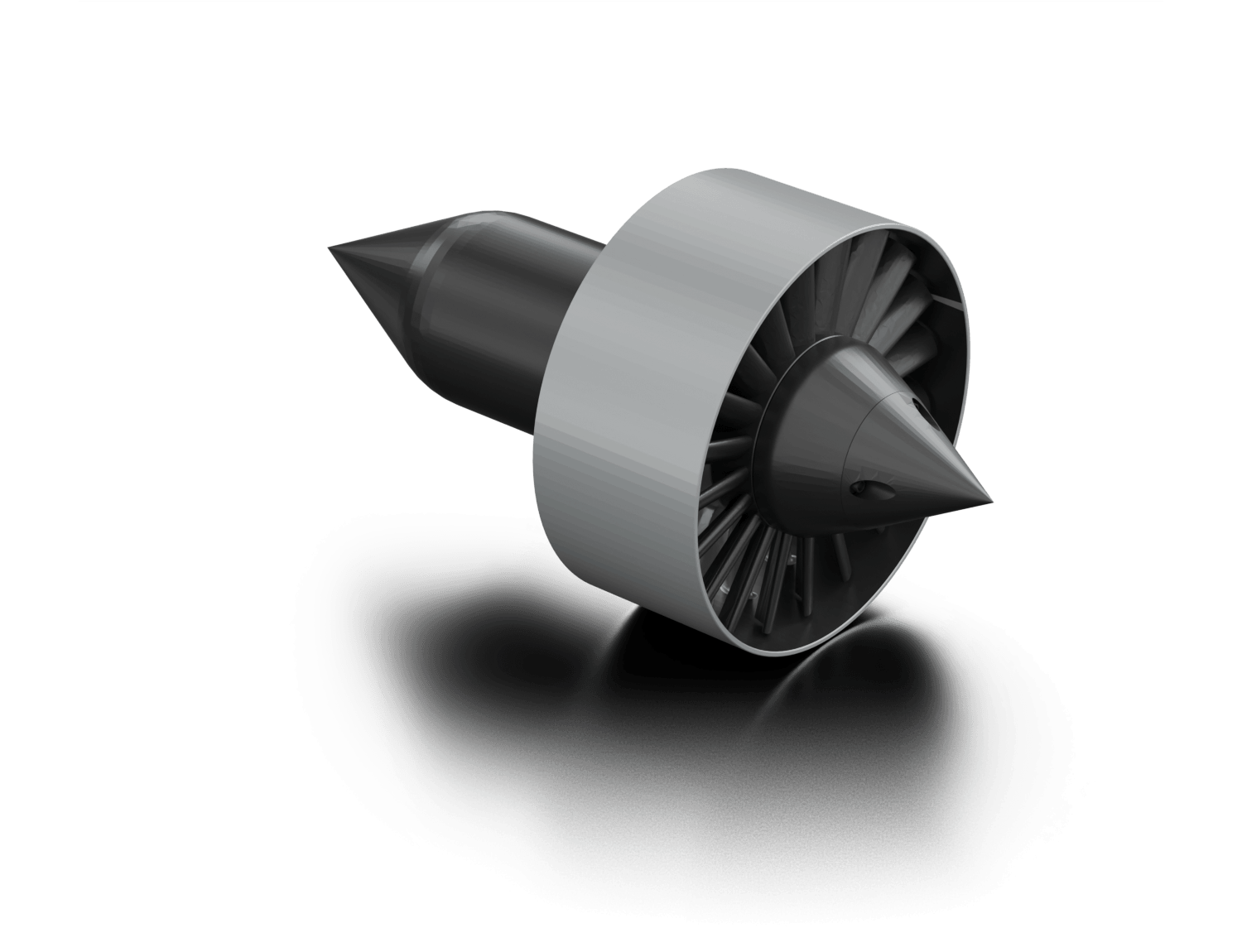 Elektrischer Fan-Antrieb von Silver Atena für Luftfahrt, eVTOL und elektrische Flugzeuge.